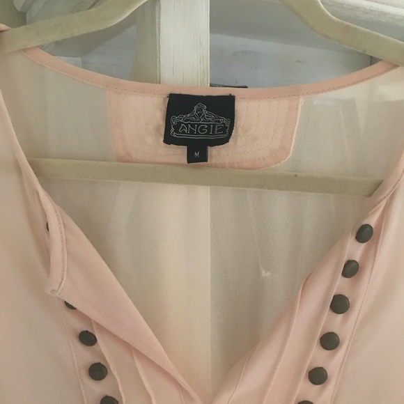 Angie Blush Blouse - Picture 3 of 5